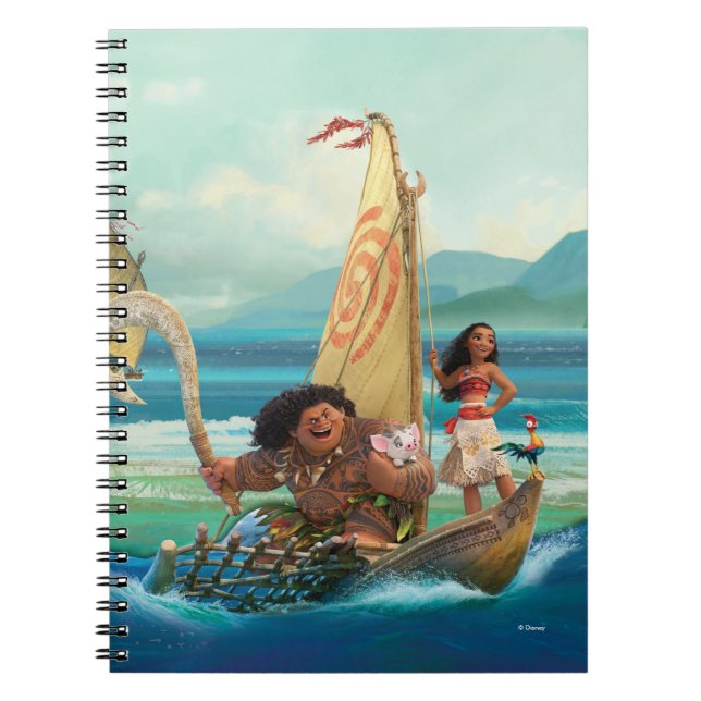 Moana | Set Your Own Course Notebook (Front)