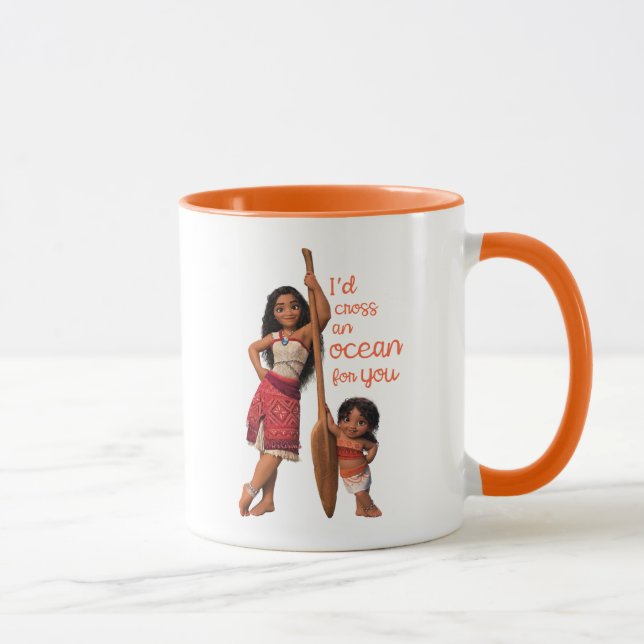 Moana & Simea: I'd Cross an Ocean For You Mug (Right)