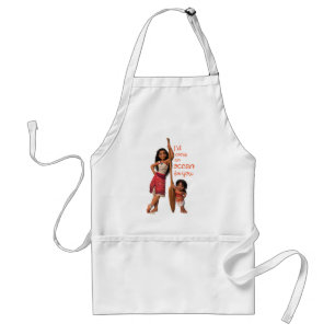 Moana & Simea: I'd Cross an Ocean For You Standard Apron
