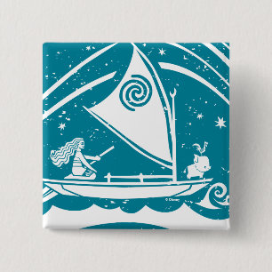 Moana   Star Reader 2 Inch Square Button