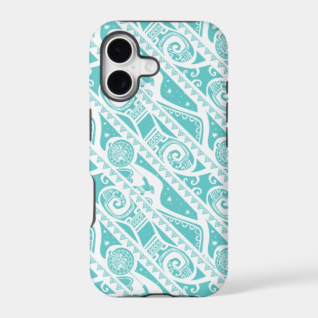 Moana | Teal Tribal Pattern (Back)