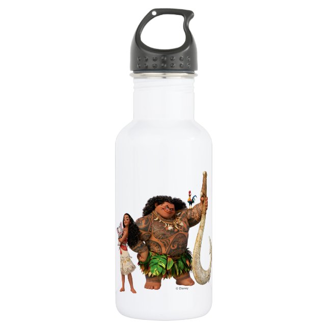Moana | The Ocean Connects Us 532 Ml Water Bottle (Front)
