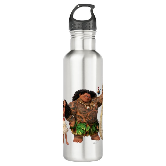 Moana | The Ocean Connects Us 710 Ml Water Bottle (Front)