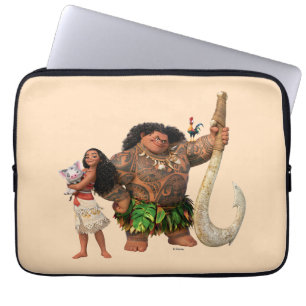 Moana   The Ocean Connects Us Laptop Sleeve