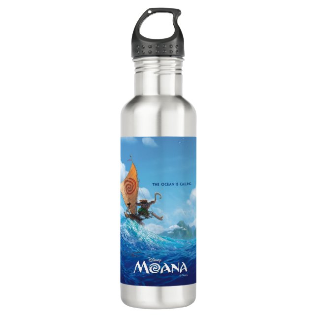 Moana | The Ocean Is Calling 710 Ml Water Bottle (Front)