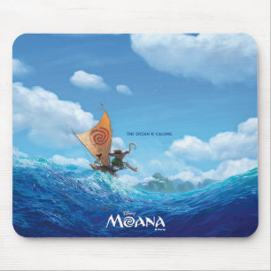Moana   The Ocean Is Calling Mouse Pad