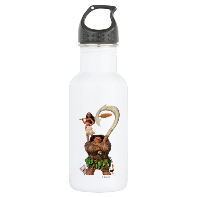 Moana | True To Your Heart 532 Ml Water Bottle (Front)