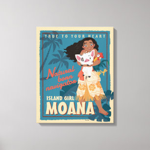 Moana   True to Your Heart Canvas Print