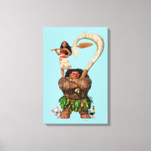 Moana   True To Your Heart Canvas Print