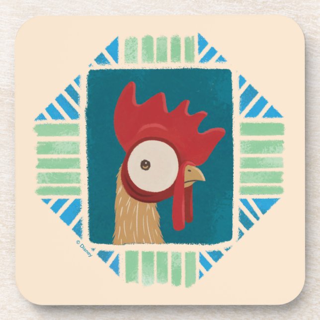 Moana | Vintage Heihei Coaster (Front)