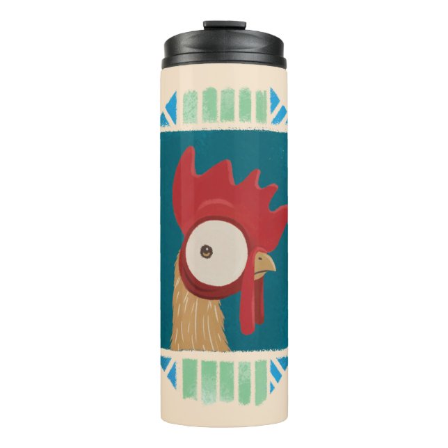 Moana | Vintage Heihei Thermal Tumbler (Front)