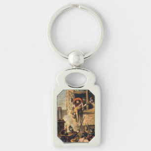 Mob Justice on Saint Bartholomew Day Massacre Keychain