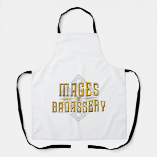 MoB Mages of Badassery Design - Apron 