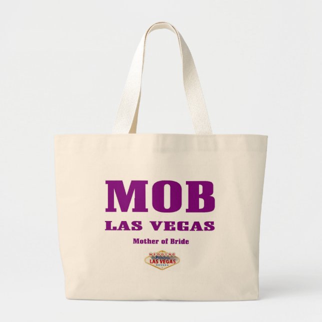 MOB "Mother of Bride" Las Vegas Classic Tote Bag (Front)
