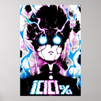 Mob Psycho 100  100 Poster