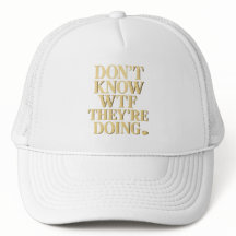 Mob Wife Energy: “Don’t Know WTF” Design