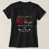Mob Wife & Martini Black Bach Bachelorette Party