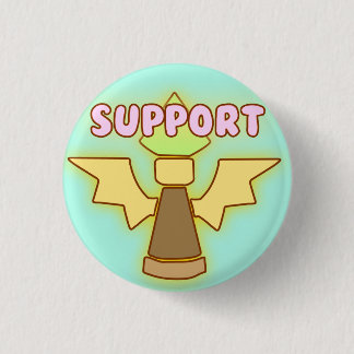 MOBA Role Badge - Support 1 Inch Round Button