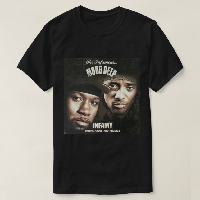 Mobb Deep Infamy LP Classic T-Shirt (Design devant)