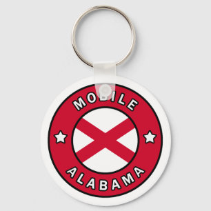 Mobile Alabama Keychain