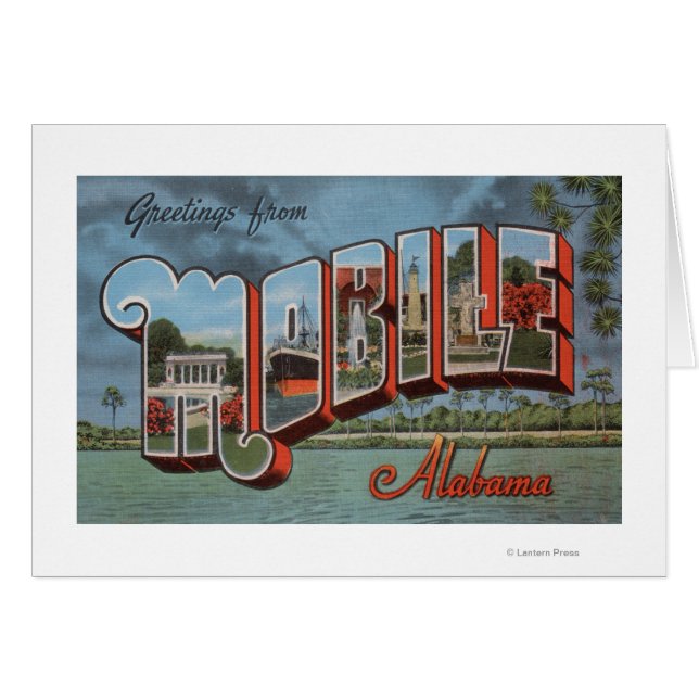 Mobile, Alabama (River Scene) (Front Horizontal)