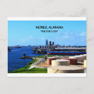 MOBILE, ALABAMA - The Port City Postcard