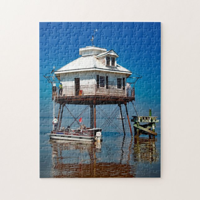 Mobile Bay Alabama. Jigsaw Puzzle (Vertical)