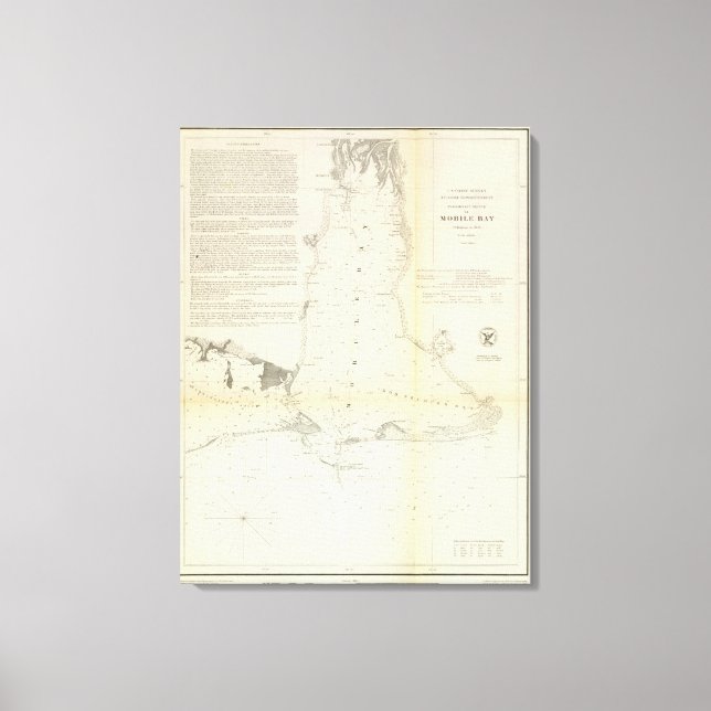 Mobile Bay Canvas Print (Front)