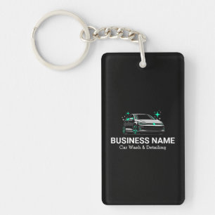 Mobile Car Wash & Detailing Custom Keychain