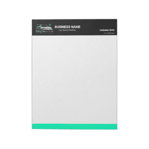 Mobile Car Wash & Detailing Custom Notepad