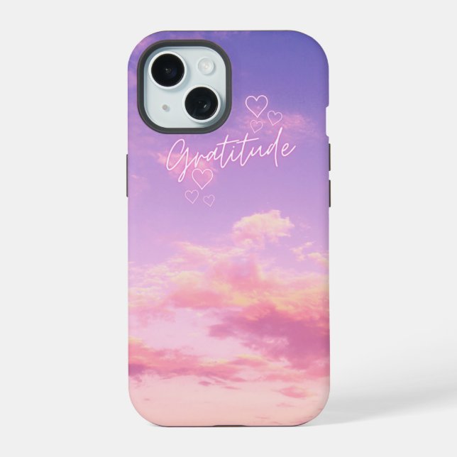 Mobile cause attitude iPhone 15 case (Back)
