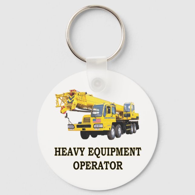 MOBILE CRANE KEYCHAIN (Front)