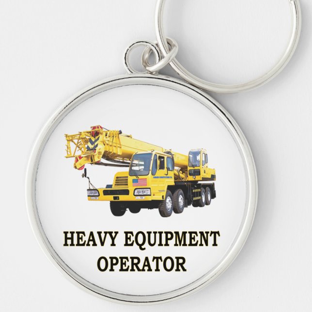 MOBILE CRANE KEYCHAIN (Front)