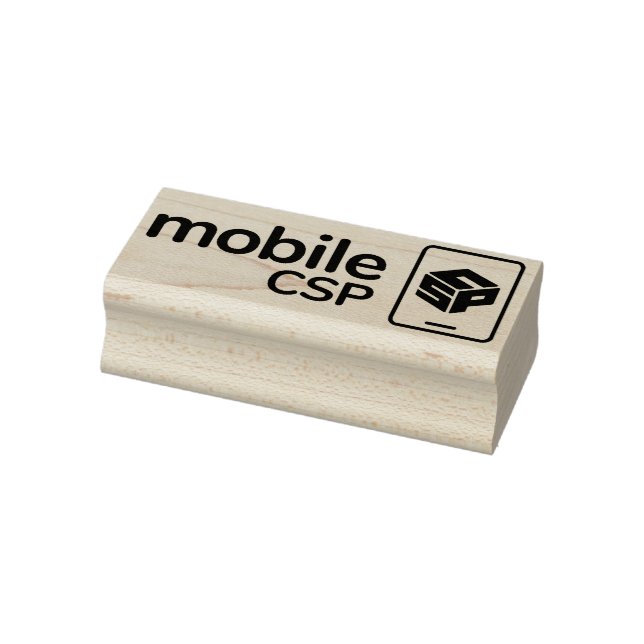 Mobile CSP Rubber Stamp (Stamp)