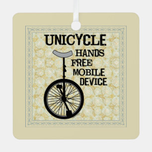 Mobile Device Bold Glossy Poster Metal Ornament