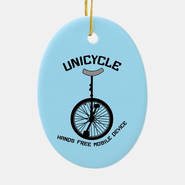 Mobile Device Curved Ceramic Ornament (Back)