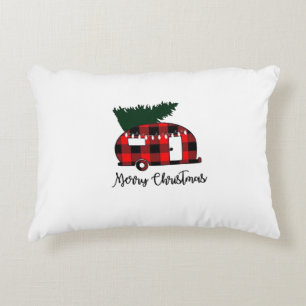 **MOBILE HOME** CHRISTMAS ACCENT PILLOW