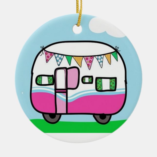 *MOBILE HOME*  CHRISTMAS ORNAMENT (Front)