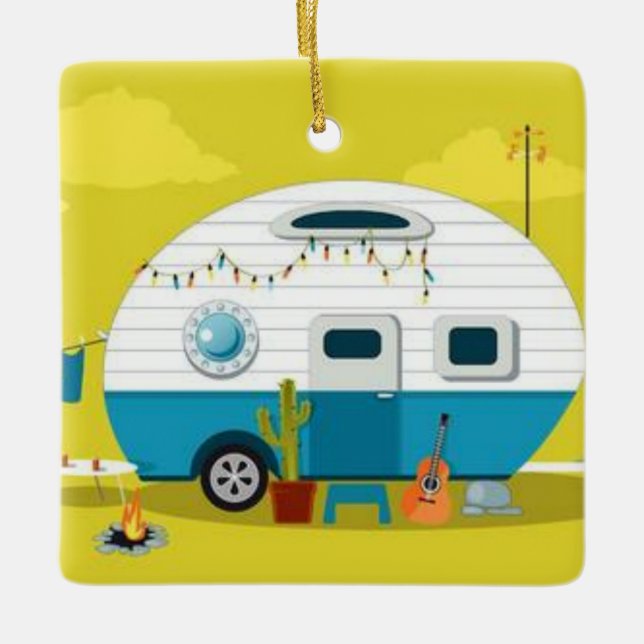 *MOBILE HOME*  CHRISTMAS ORNAMENT (Front)