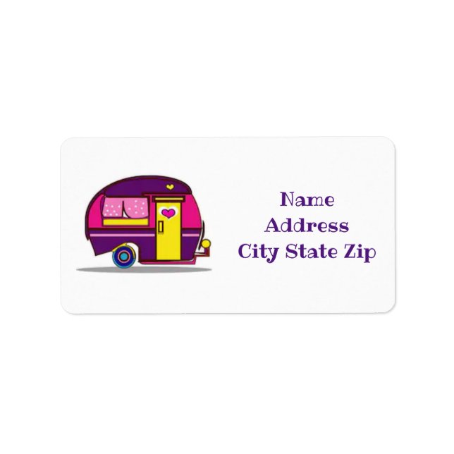 **MOBILE HOME** RETURN ADDRESS LABEL (Front)