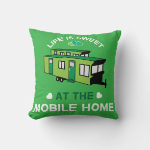 Mobile Homes   Static Caravans   New Home   Retire Throw Pillow