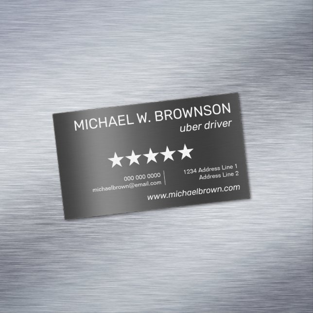 Mobile Independent Driver Magnetic Business Card (In Situ)