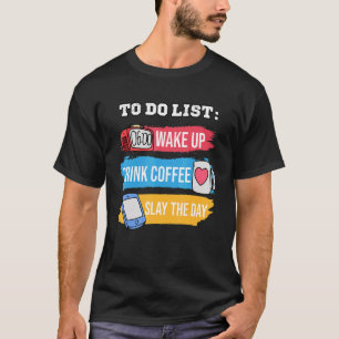 Mobile Legend Cell Phone Smartphone To Do List T-Shirt