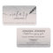 Mobile Notary loan silver glitter typography