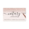 Mobile Notary loan typography rose gold glitter