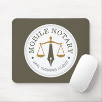 Mobile Notary Public Custom Legal Signing Khaki