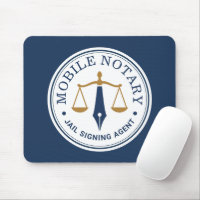 Mobile Notary Public Custom Legal Signing Navy