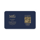 Mobile Notary Public Dark Navy Blue Modern