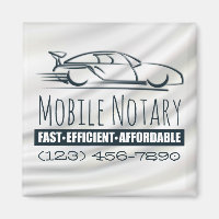 Mobile Notary Public Fast Car with Phone Number