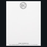 Mobile Notary Public Letterhead<br><div class="desc">Modern professional mobile notary logo style letterhead for you business correspondence.</div>